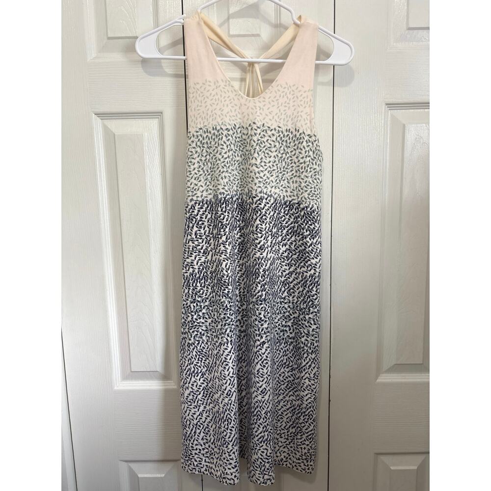 Title Nine Stretch Cotton Strappy Back Active Dress Size Medium